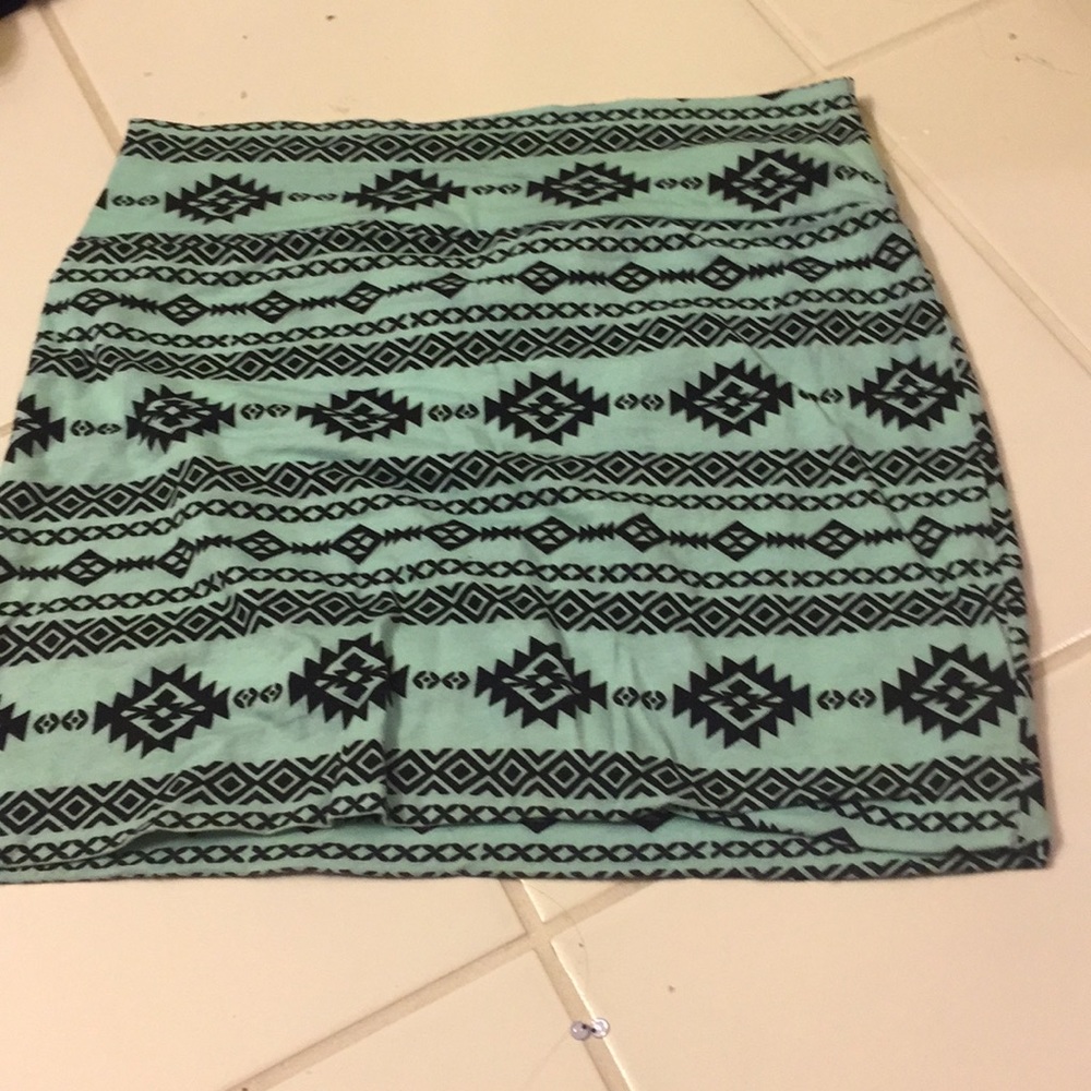 Tribal pencil skirt